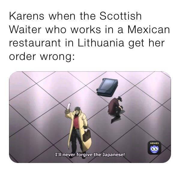 meme kartun tentang Karen