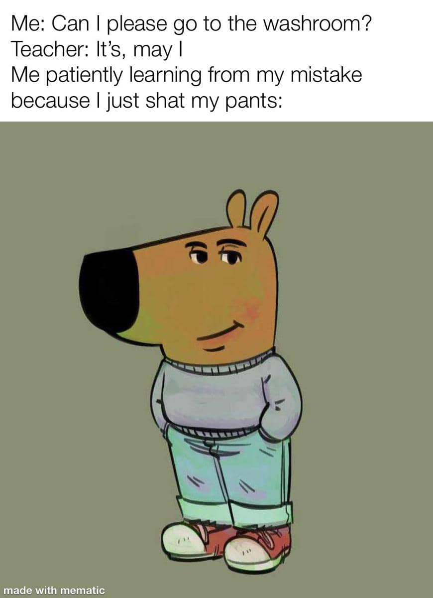 meme kartun tentang kesalahan