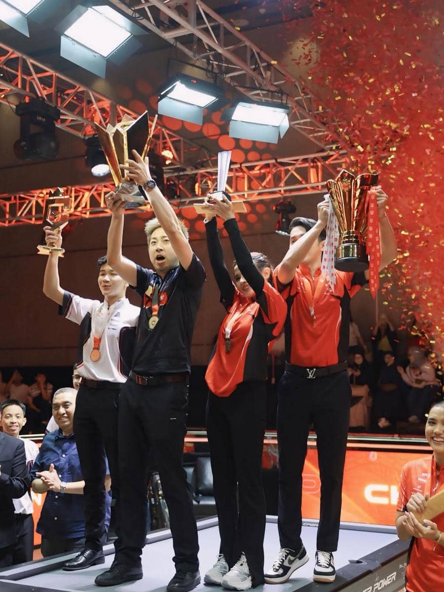 Bella Bonita menang turnamen biliar selebriti (instagram.com/bellabonita_r.a)