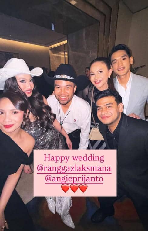 After Party Ranggaz Laksmana dan Angie (instagram.com/angieprijanto)