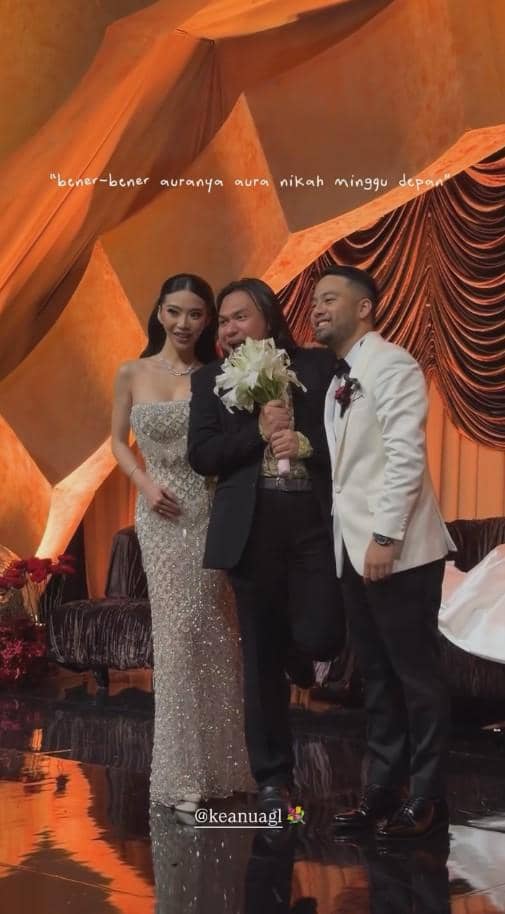 Resepsi Pernikahan Ranggaz Laksmana dan Angie (instagram.com/angieprijanto)