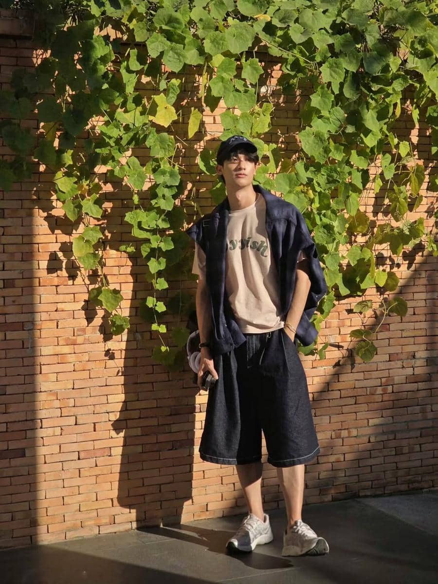 OOTD Short Pants buat Nongkrong ala Tay Tawan