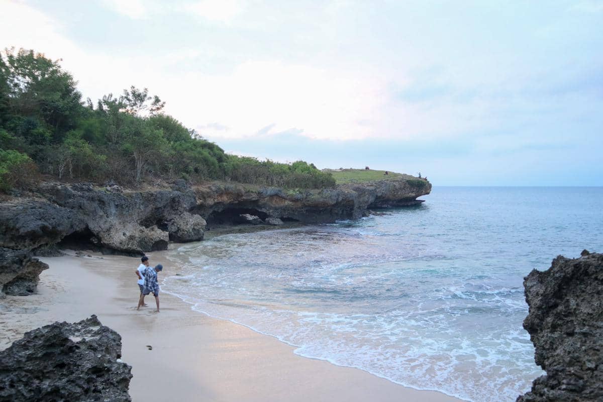 Pantai Honeymoon Bali (dok.pribadi/Natalia Indah)