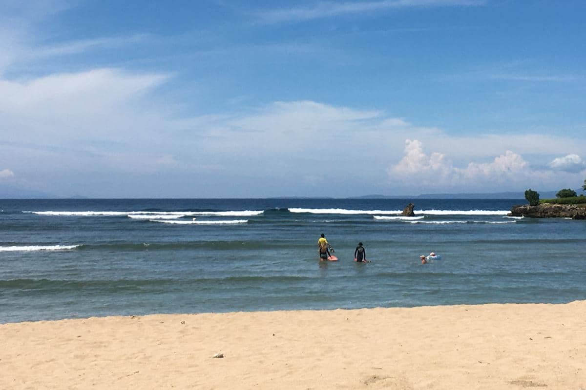 salah satu sudut Pantai Mengiat Nusa Dua (dok.pribadi/Natalia Indah)