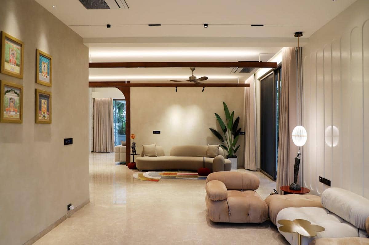 ilustrasi Feng Shui ruang keluarga 