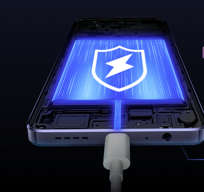 gambaran pengisian daya di Infinix NOTE 30