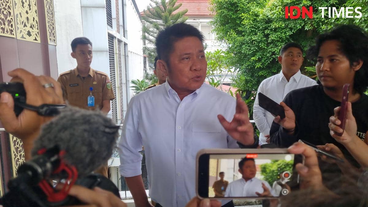Gubernur Sumsel Herman Deru (IDN Times/Rangga Erfizal)