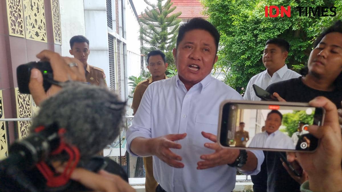 Gubernur Sumsel Herman Deru (IDN Times/Rangga Erfizal)