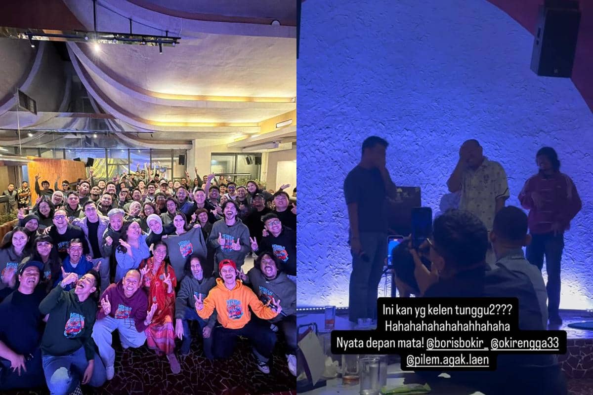 syukuran film Agak Laen: Menyala Pantiku!