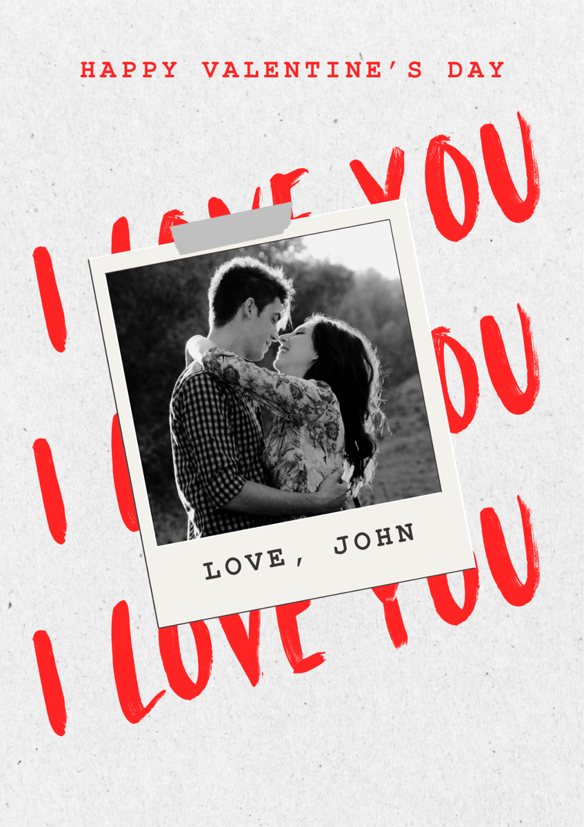 desain poster Valentine 2026 yang aesthetic 