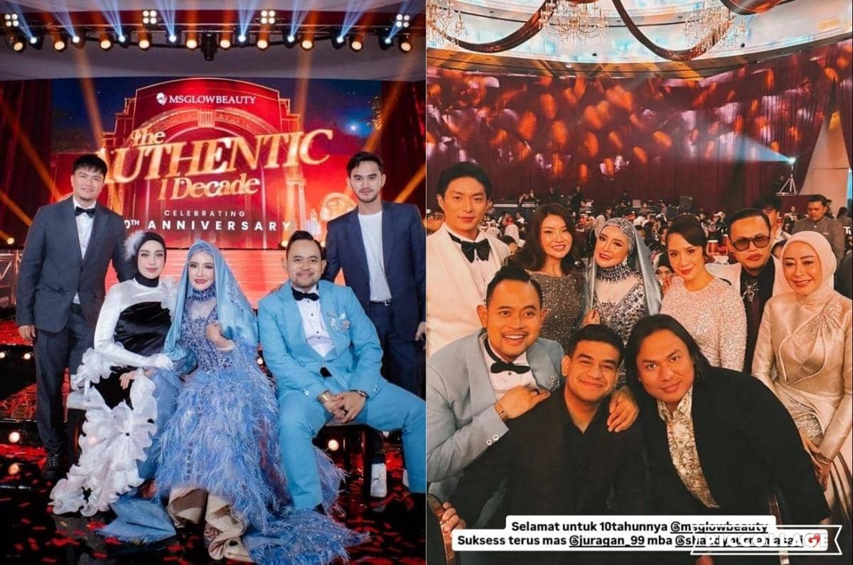 artis di pesta anniversary ke-10 MS Glow