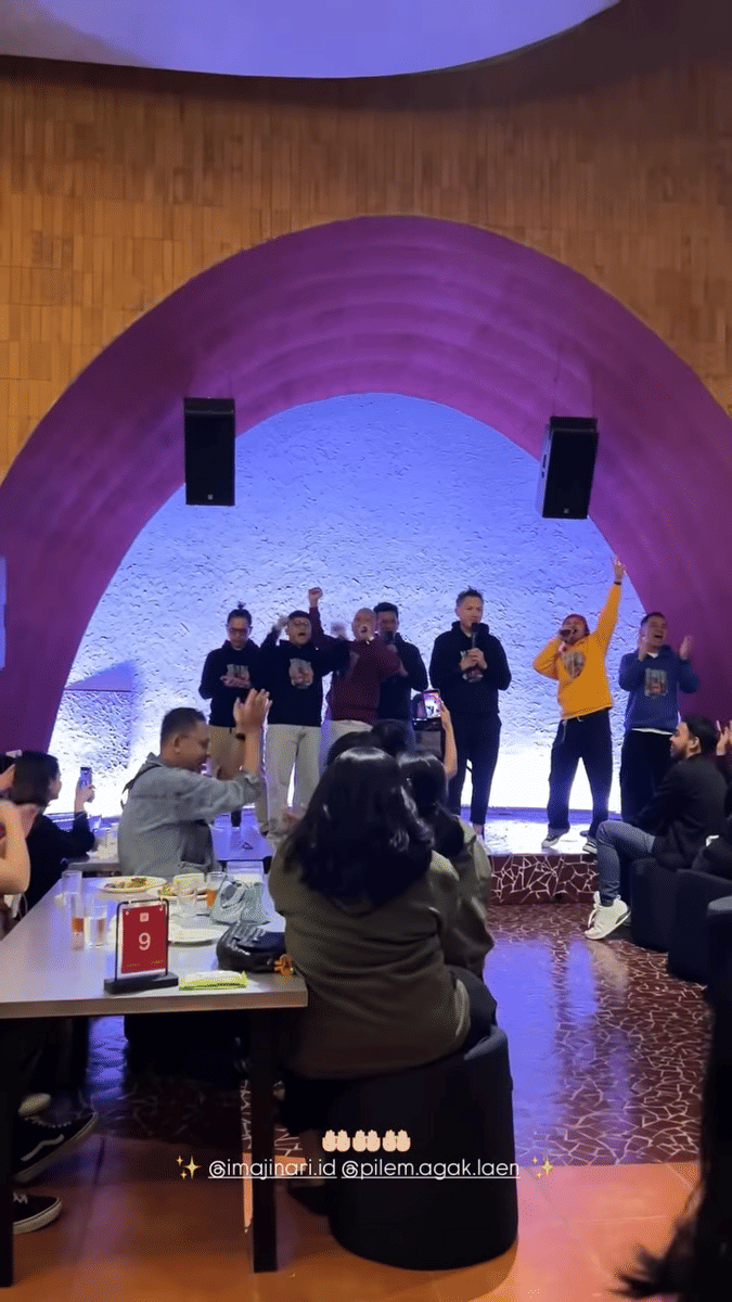 syukuran film Agak Laen: Menyala Pantiku!