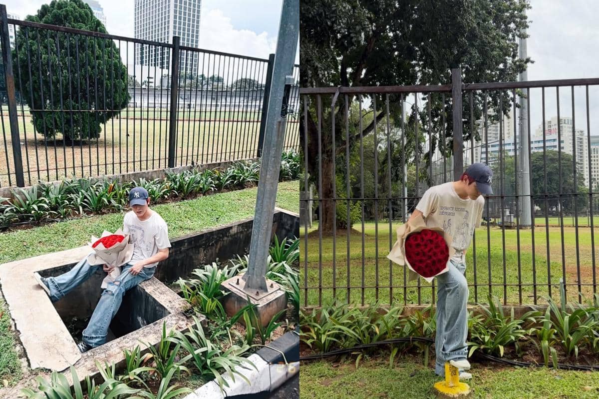 Taeyong foto di gorong-gorong