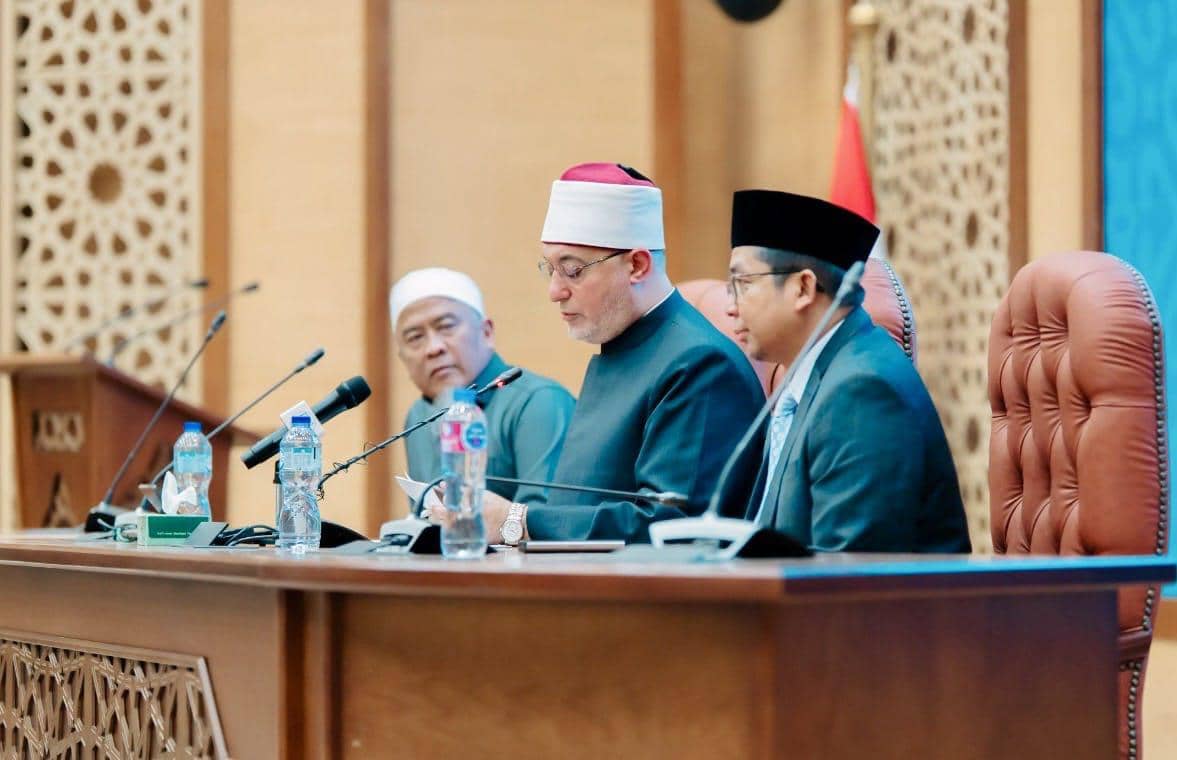 Wakil Grand Syaikh Al Azhar, Prof Dr Muhammad Abdurrahman Ad-Duwaini saat menerima delegasi ASFA Foundation. 