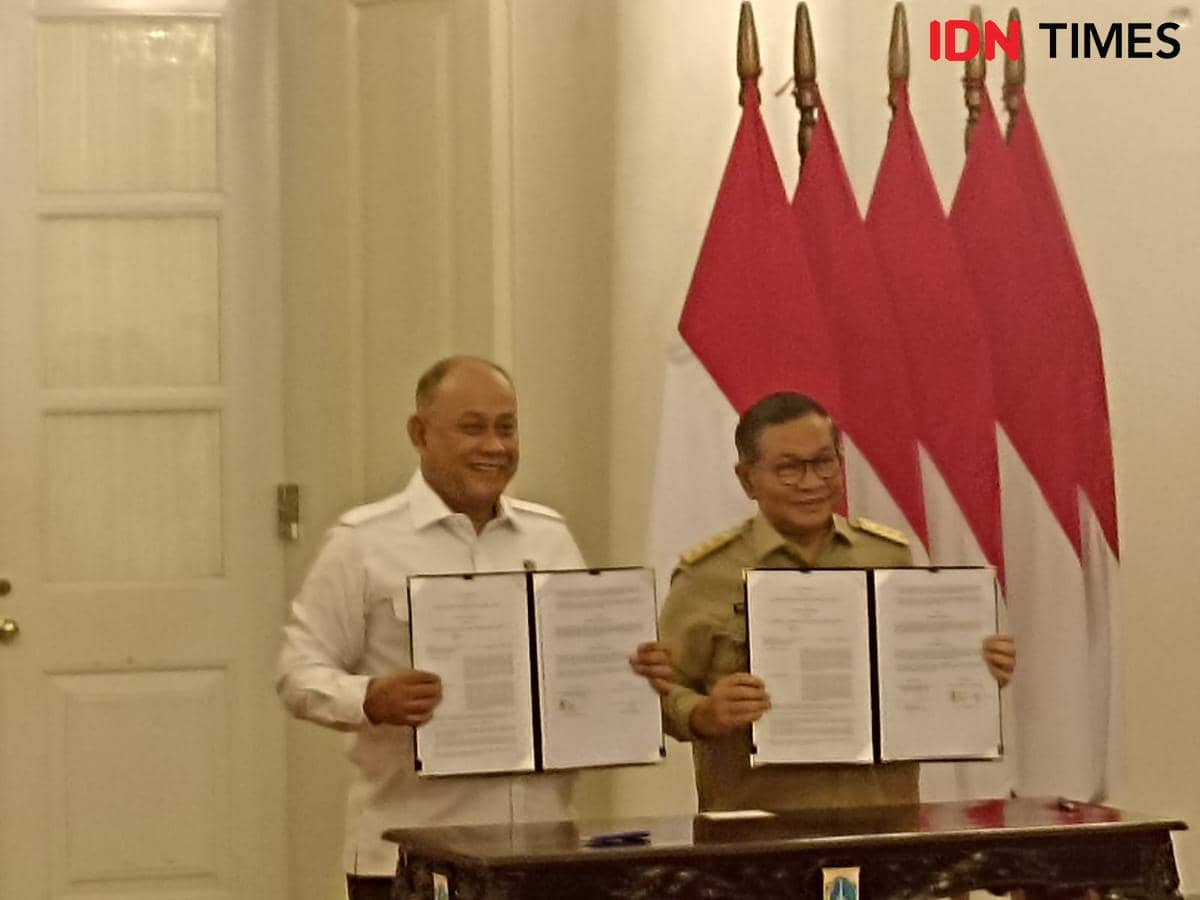 Kepala BGN Dadan Indrayana di Balai Kota.