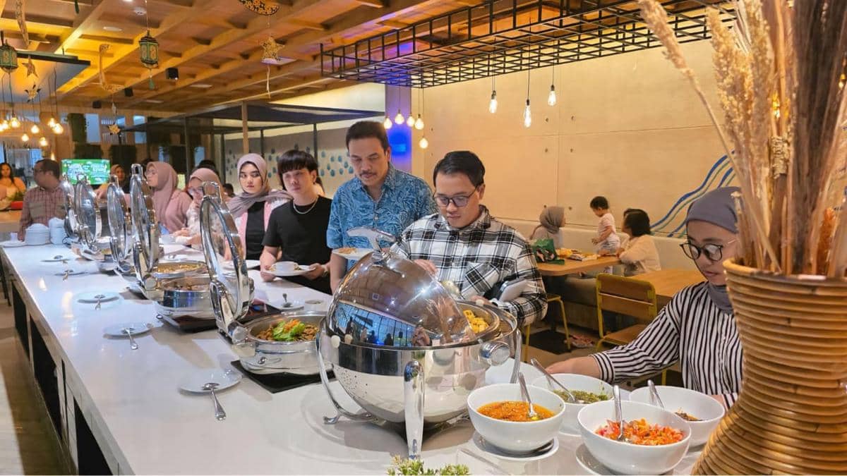 Menu berbuka puasa Pawon Eyang di Palm Park Hotel & Convention Surabaya