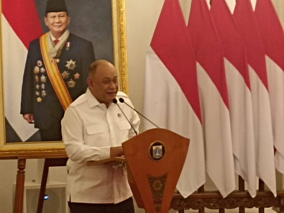 Kepala BGN Dadan Indrayana di Balai Kota.