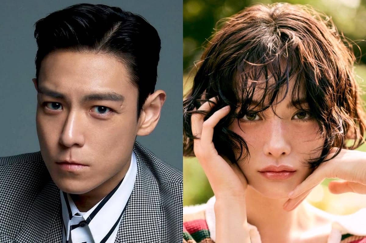 potret T.O.P eks BIGBANG dan Nana 