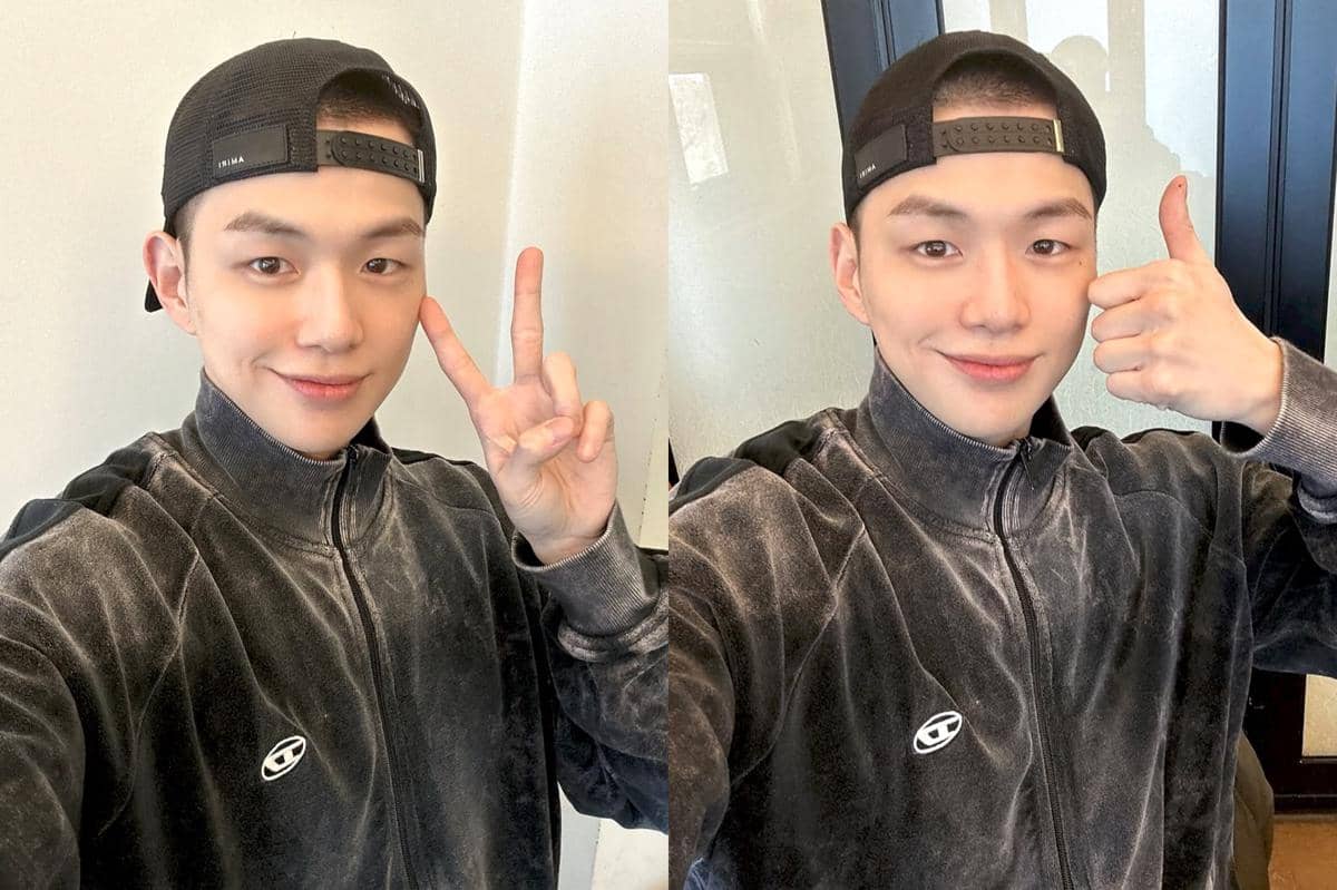 potret Kang Daniel berangkat wamil