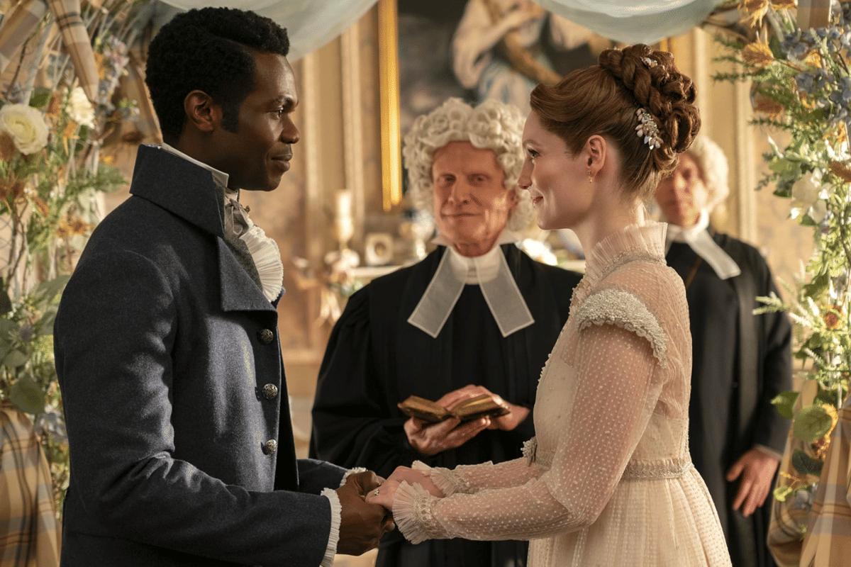 Adegan pernikahan Francesca Bridgerton pada Bridgerton Season 3