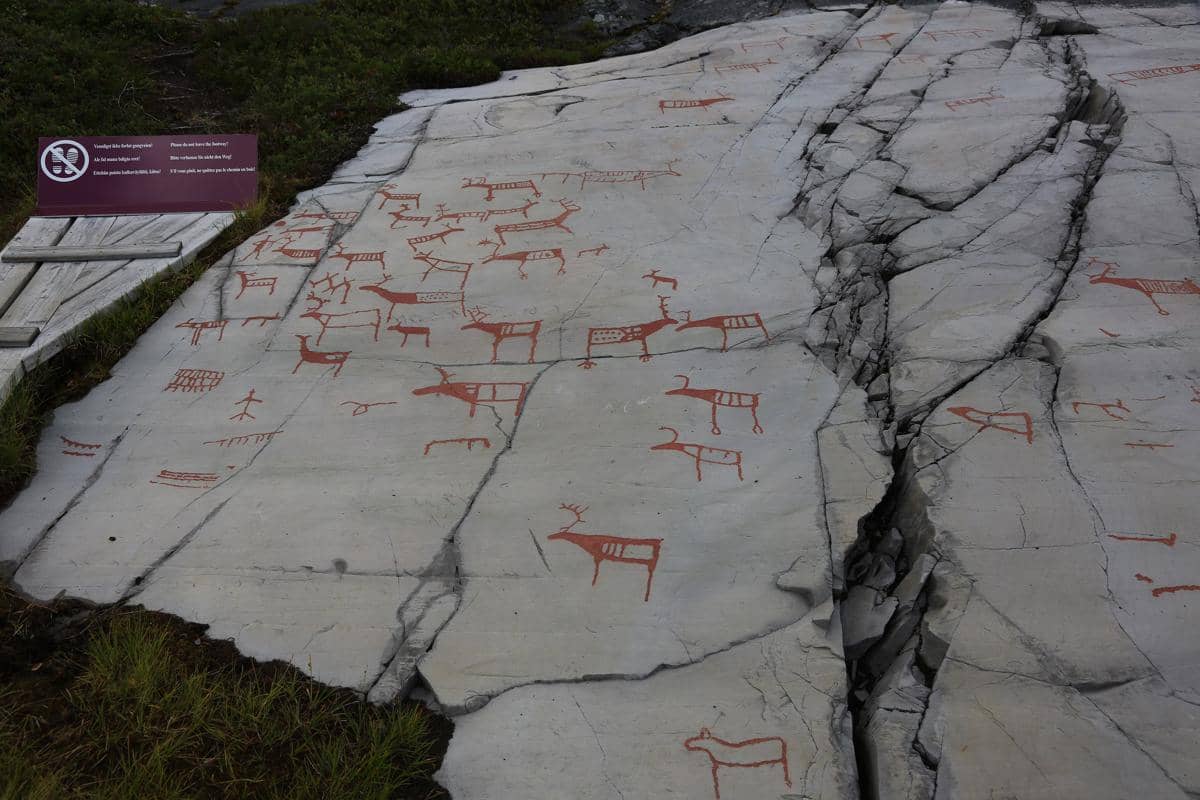 potret Rock Art of Alta