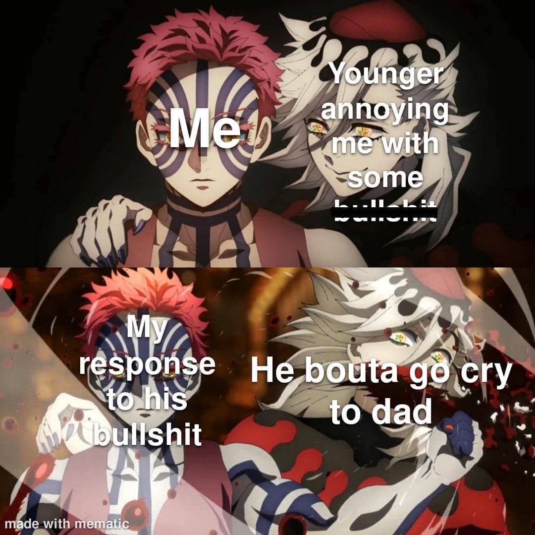 meme anime tentang adik cowok