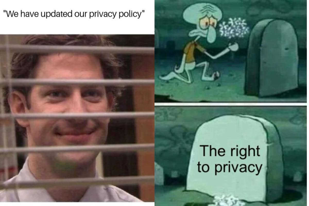 kolase meme privasi digital 