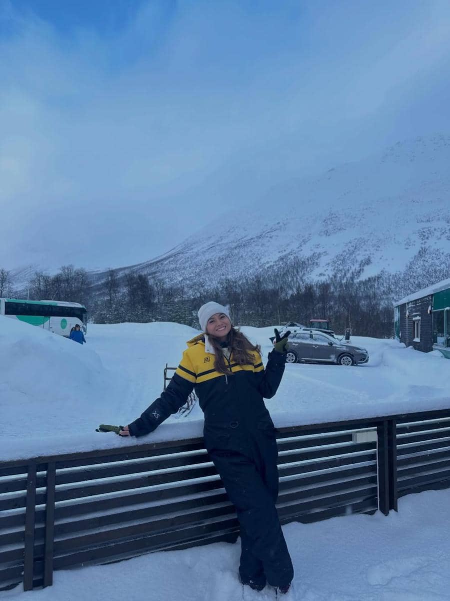 Acha Septriasa liburan ke Norwegia