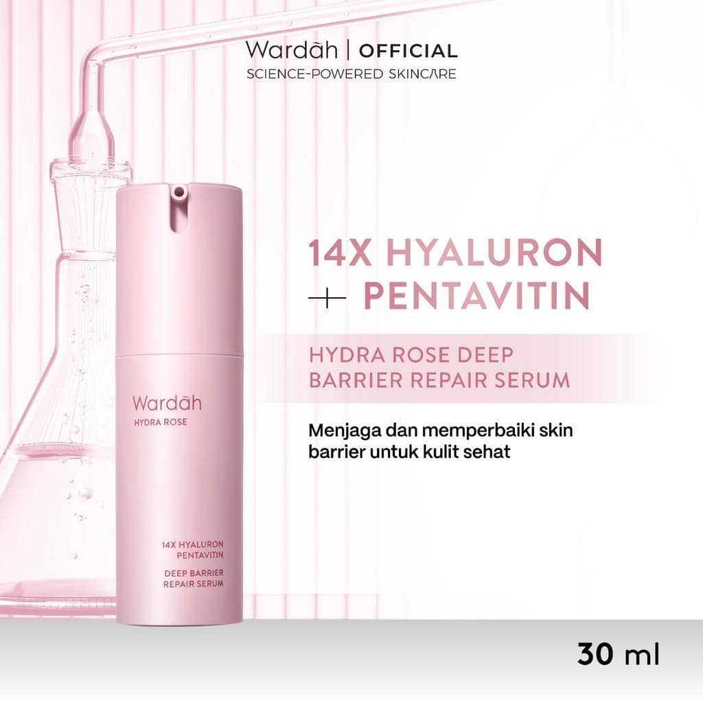Wardah Hydra Rose 14X Hyaluron Pentavitin