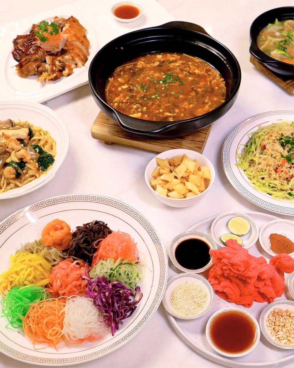 hidangan di Marble 8 Restaurant 