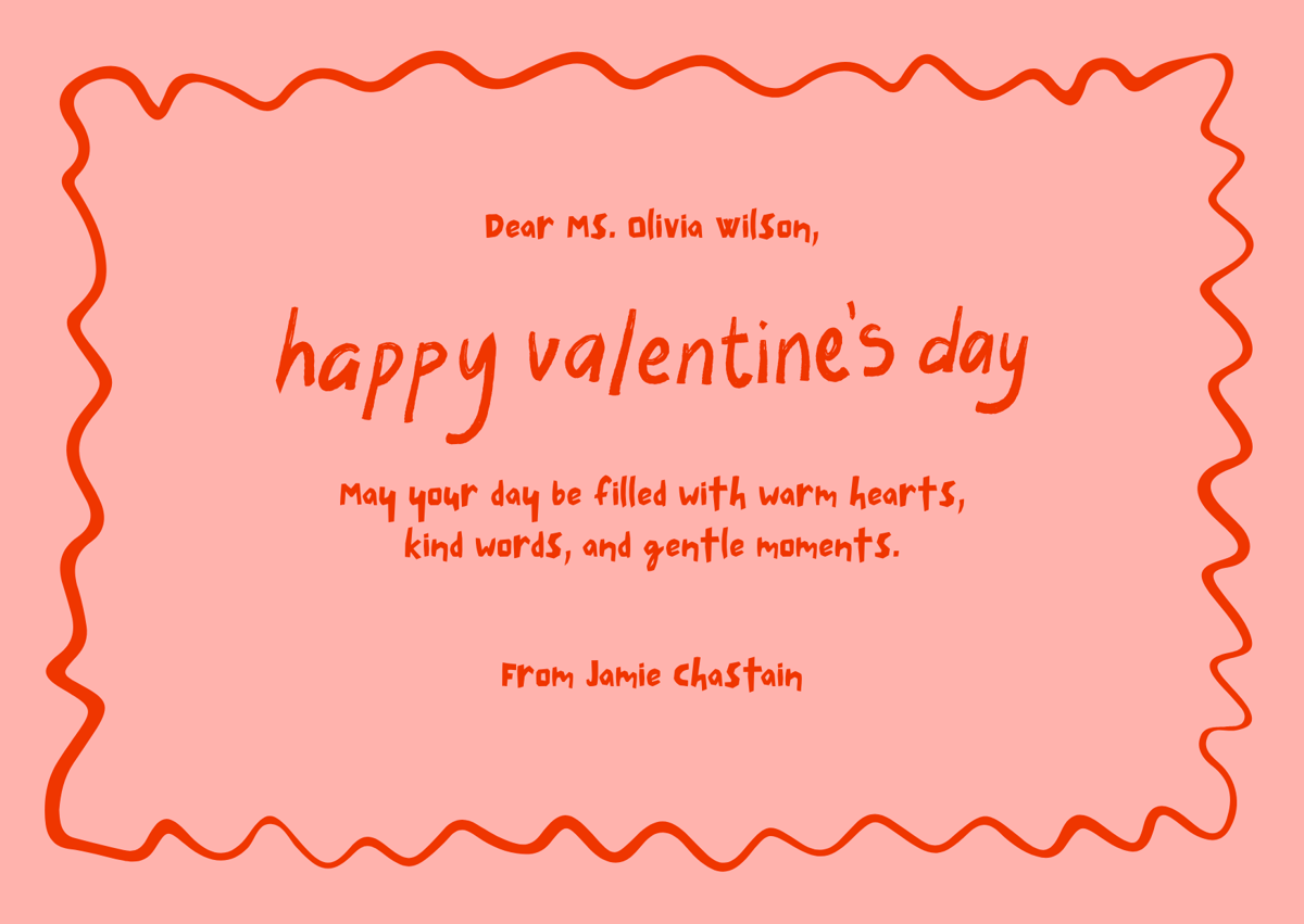 Kartu ucapan valentine 2026 untuk guru