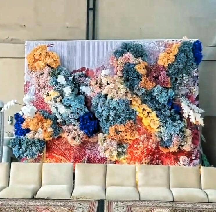 Tujuh bulanan kehamilan ketiga Syifa Nuraini adik Ayu Ting Ting. 