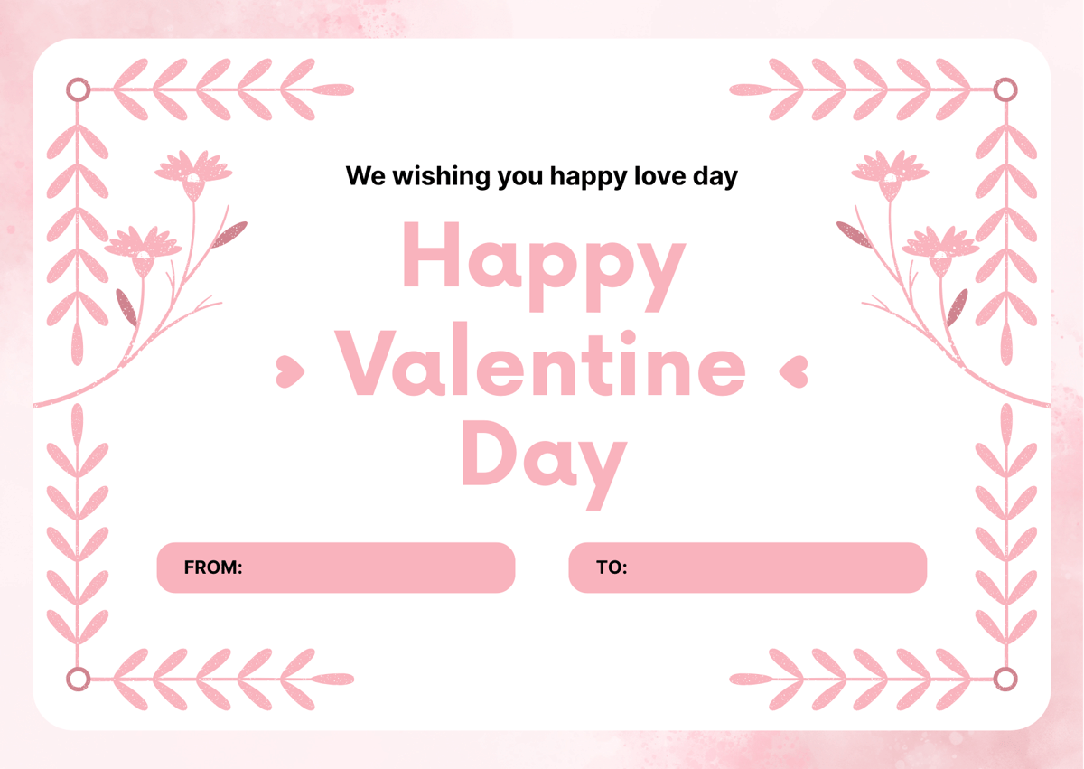 Kartu ucapan valentine 2026 untuk guru