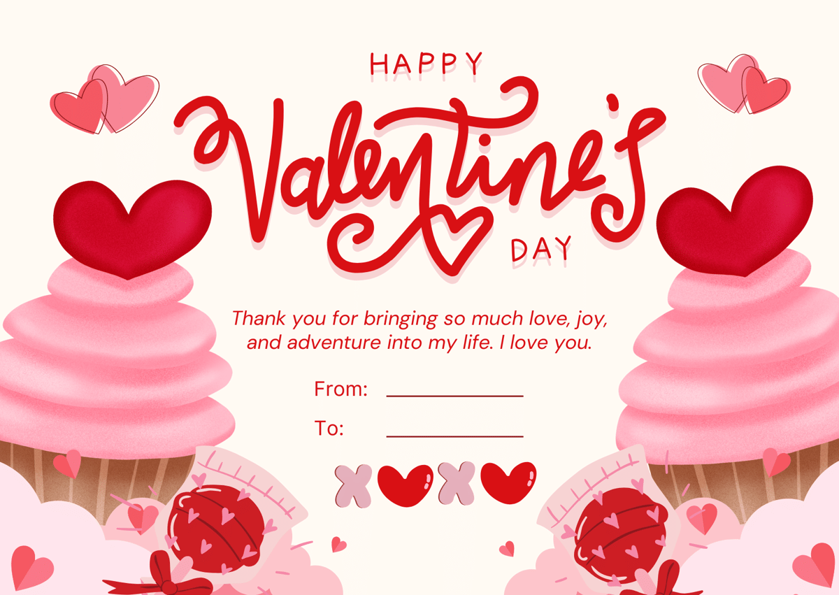 Kartu ucapan valentine 2026 untuk guru