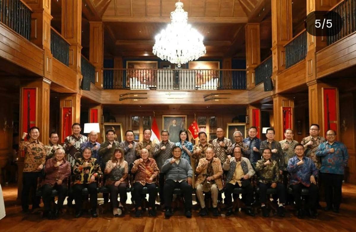 Pengusaha Sambangi Prabowo di Hambalang, Bahas Lapangan Kerja