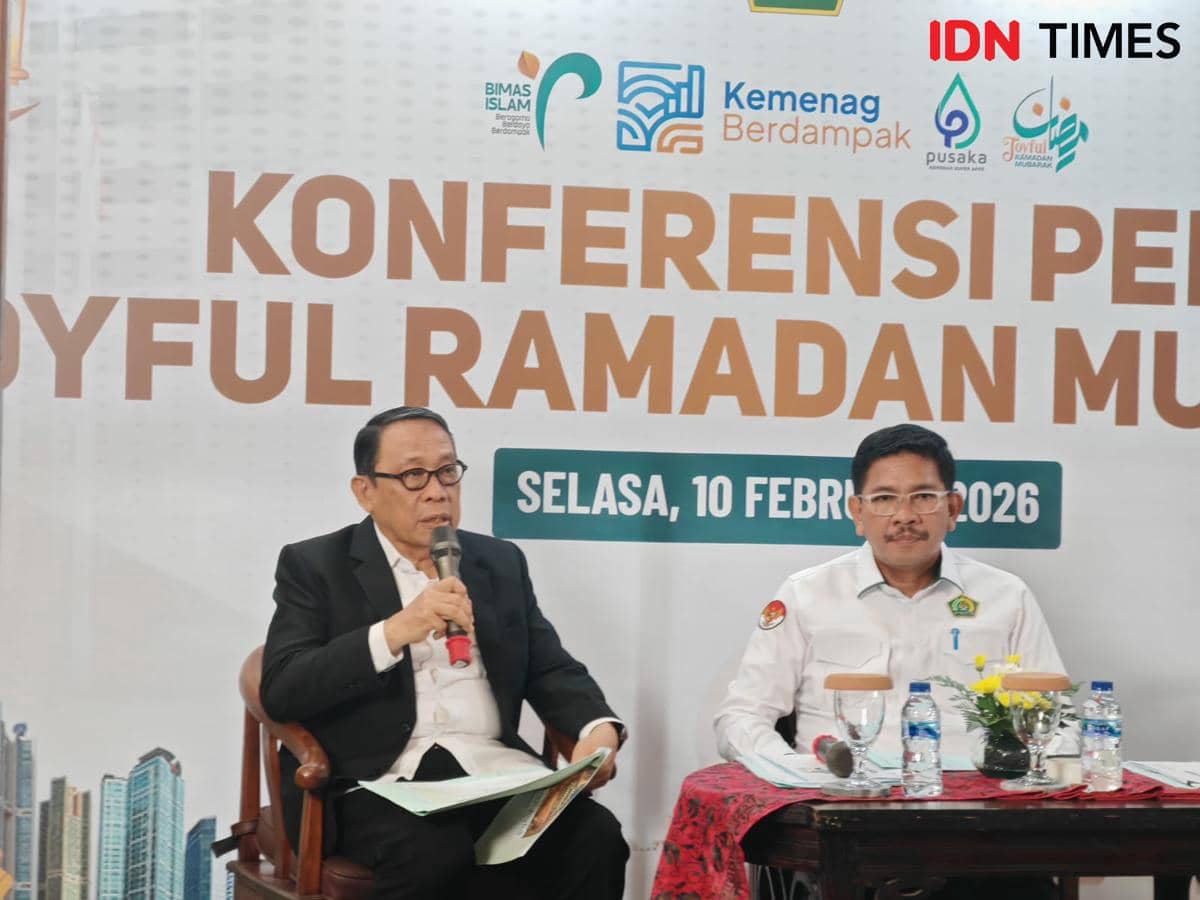 Staf Khusus Menteri Agama, Ismail Cawidu (IDN Times/Ilman Nafi'an)