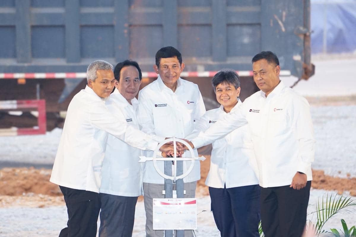 Proyek hilirisasi Danantara Indonesia diresmikan (dok.Inalum)