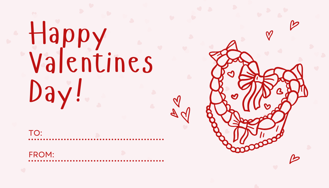 Kartu ucapan valentine 2026 untuk guru