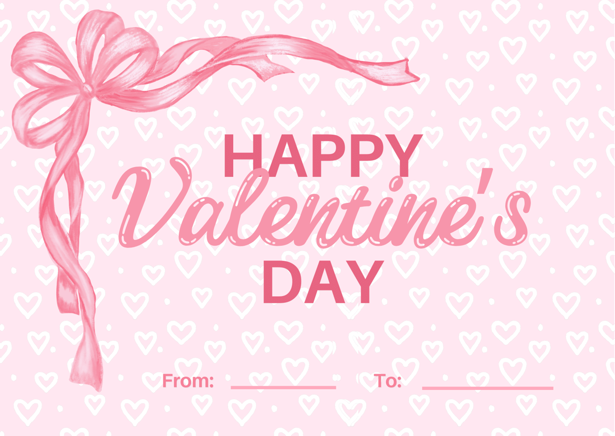 Kartu ucapan valentine 2026 untuk guru