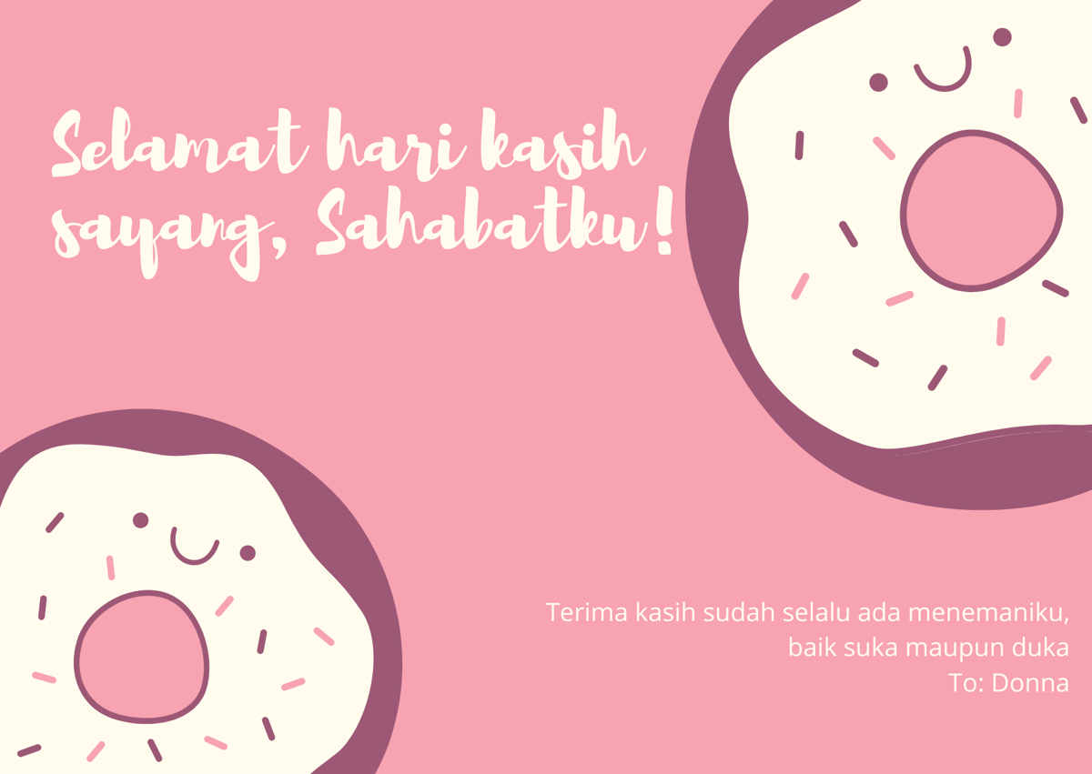 Kartu ucapan valentine 2026 untuk sahabat