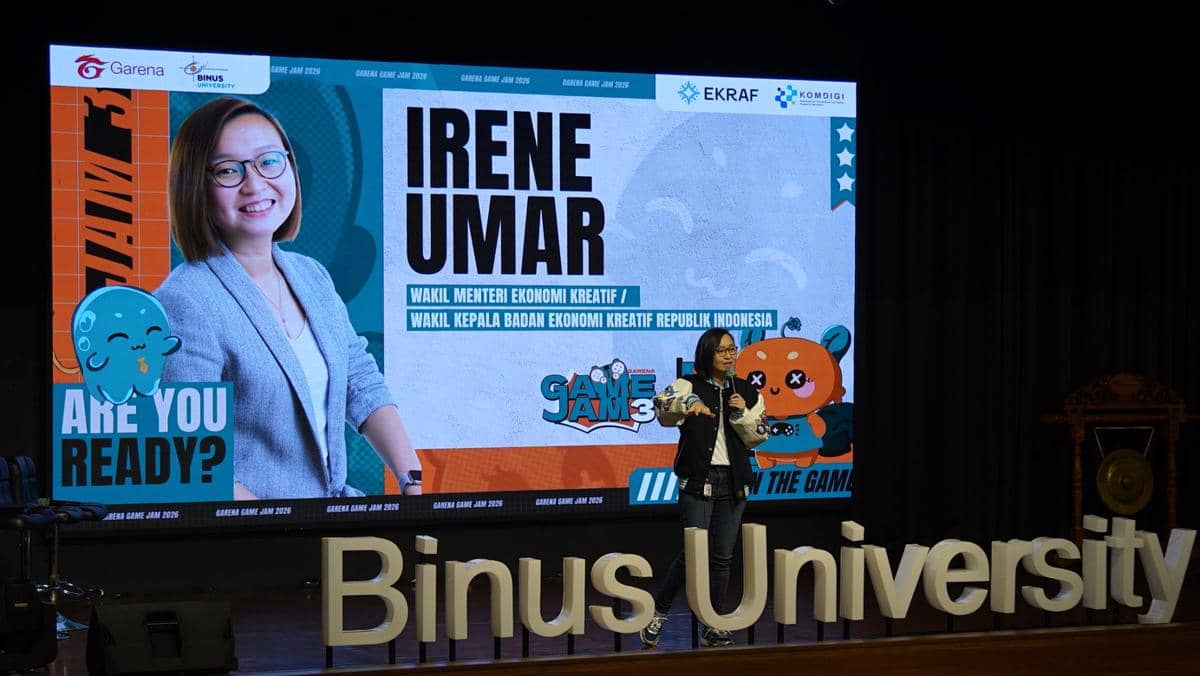 Wakil Menteri Ekonomi Kreatif RI, Irene Umar Berikan Pengarahan kepada Calon Game Developer Tanah Air di Garena Game Jam 3.jpg