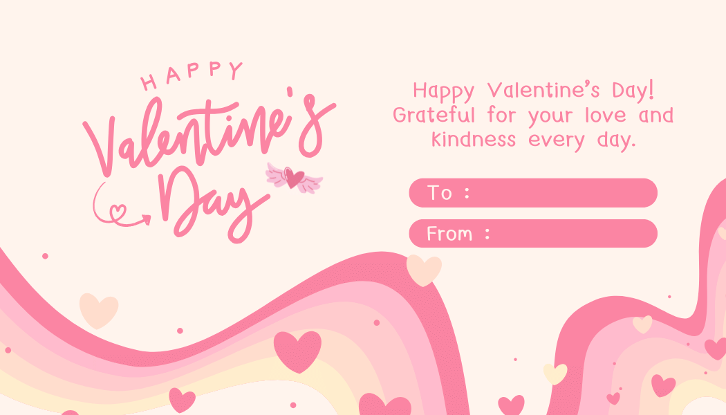 Kartu ucapan valentine 2026 untuk guru