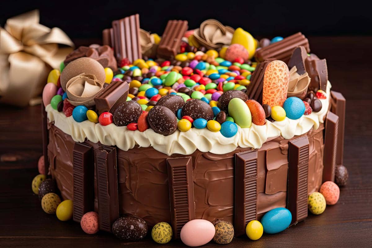 KitKat cake 