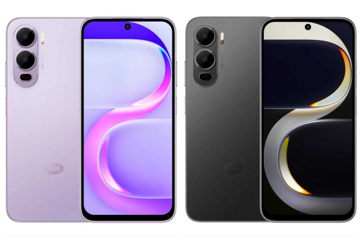 itel City 200 warna ungu dan hitam 