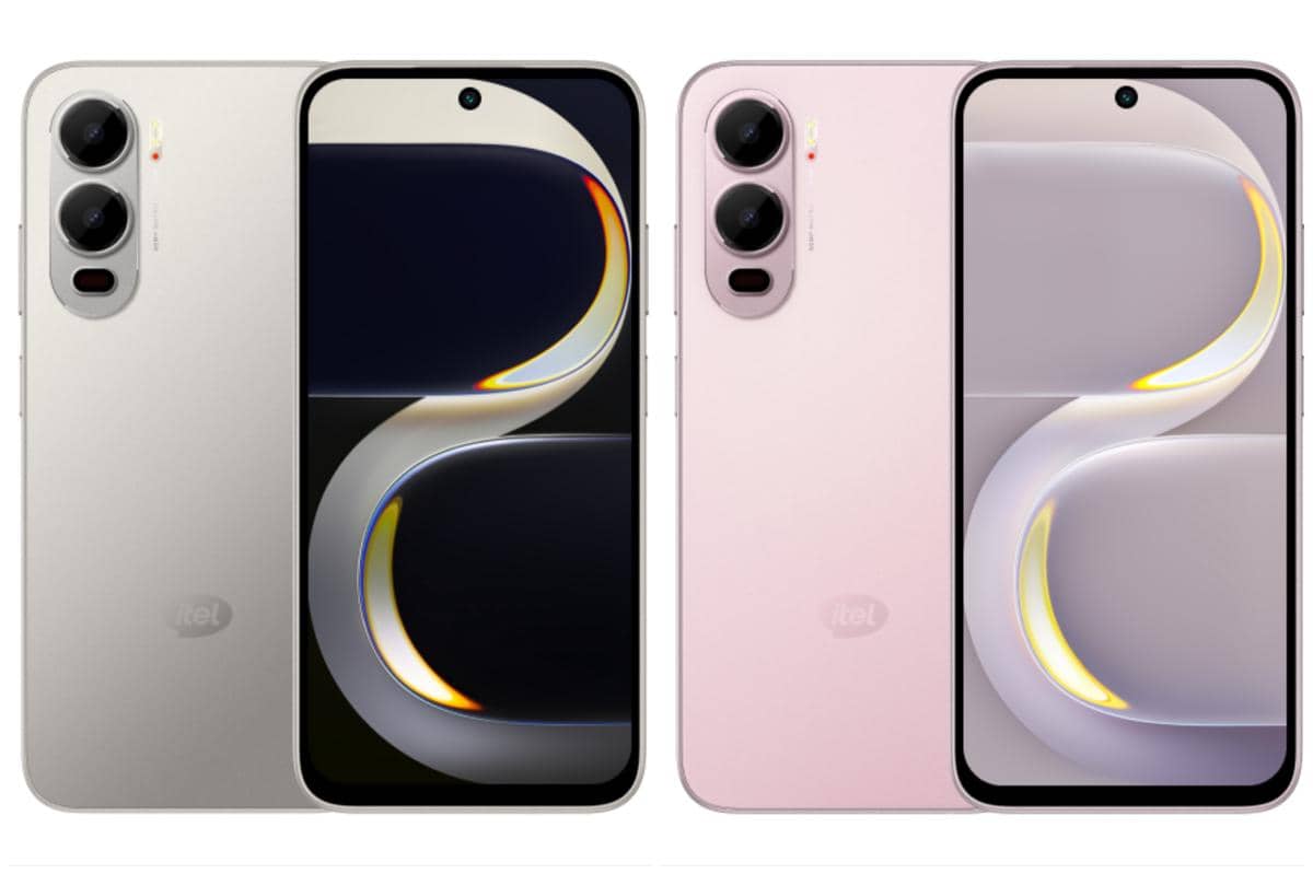 itel City 200 warna silver dan pink 