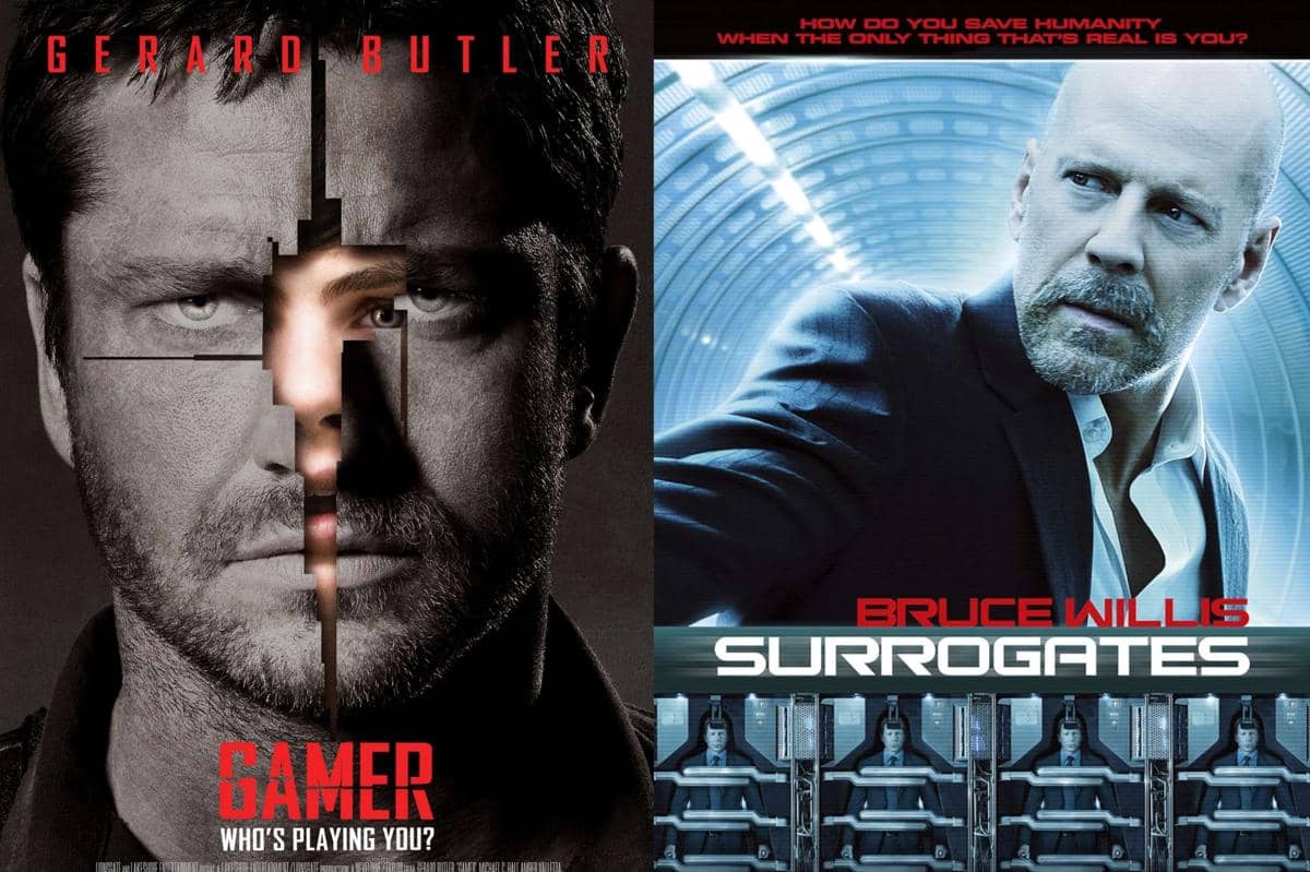 poster film Gamer dan Surrogates