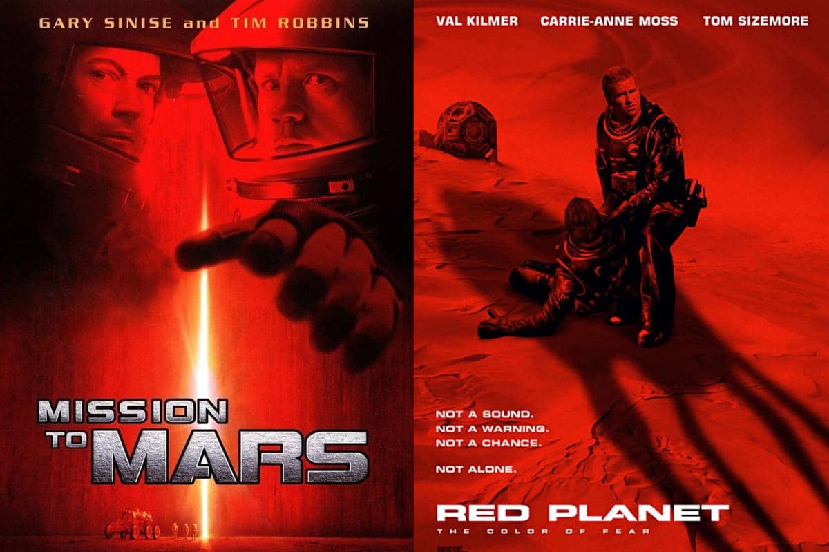 poster film Mission to Mars dan Red Planet