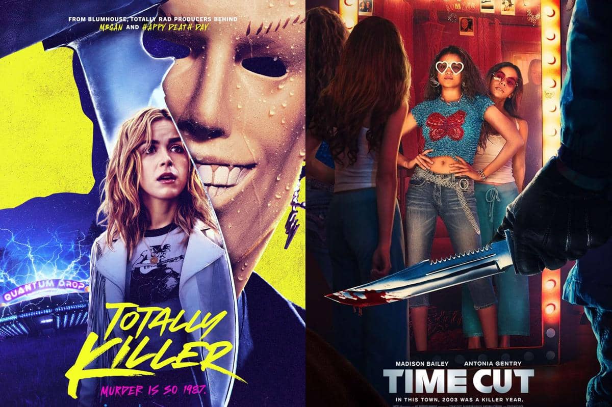 poster film Totally Killer dan Time Cut