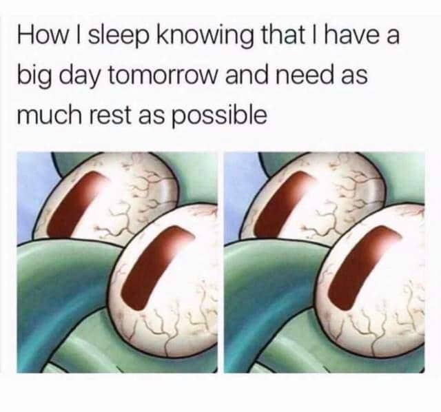 meme SpongeBob tentang wawancara kerja