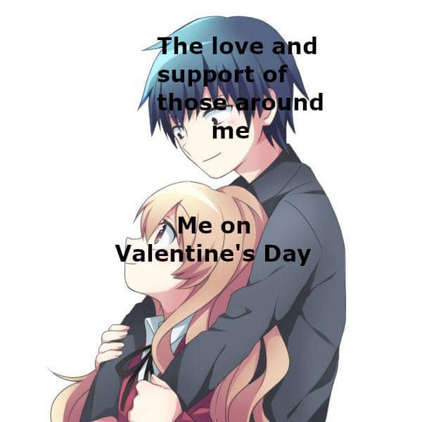 meme kartun tentang Valentine